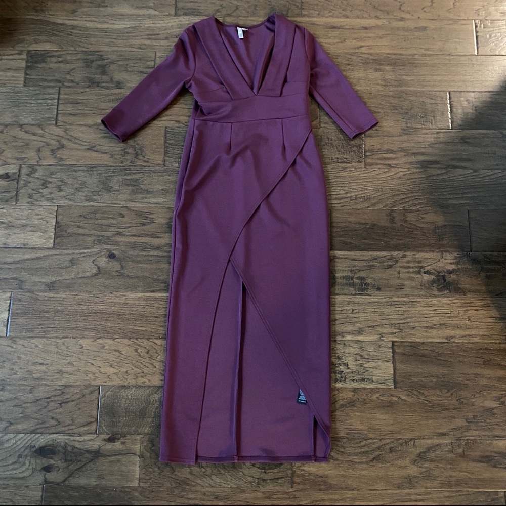ASOS Long Purple Dress